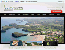 Tablet Screenshot of hotelmiracielos.es